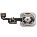 Home Key Button PCB Membrane Flex Cable for iPhone 6 Plus, Not Supporting Fingerprint Identification(Silver)