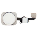 Home Key Button PCB Membrane Flex Cable for iPhone 6 Plus, Not Supporting Fingerprint Identification(Silver)