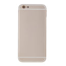 6 in 1 for iPhone 6 Plus (Back Cover + Card Tray + Volume Control Key + Power Button + Mute Switch Vibrator Key + Sign) Full Assembly Housing Cover(Gold)
