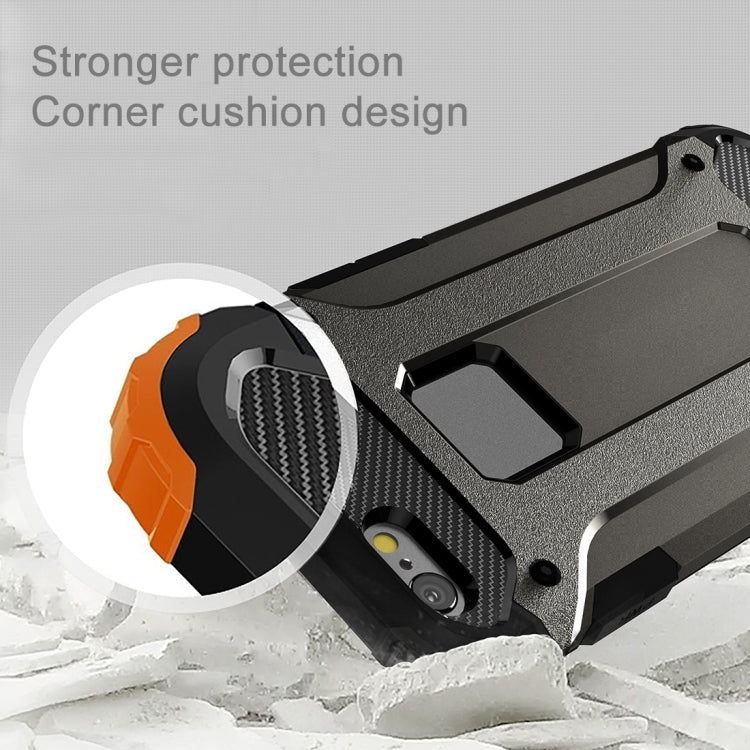 For iPhone 6 Plus & 6s Plus Tough Armor TPU + PC Combination Case (Bronze)