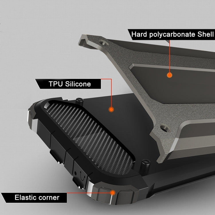 For iPhone 6 Plus & 6s Plus Tough Armor TPU + PC Combination Case (Bronze)