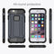 For iPhone 6 Plus & 6s Plus Tough Armor TPU + PC Combination Case (Navy Blue)