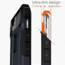 For iPhone 6 Plus & 6s Plus Tough Armor TPU + PC Combination Case (Navy Blue)
