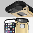 For iPhone 6 Plus & 6s Plus Tough Armor TPU + PC Combination Case(Gold)