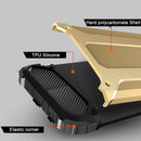 For iPhone 6 Plus & 6s Plus Tough Armor TPU + PC Combination Case(Gold)
