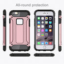For iPhone 6 Plus & 6s Plus Tough Armor TPU + PC Combination Case(Magenta)
