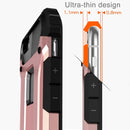 For iPhone 6 Plus & 6s Plus Tough Armor TPU + PC Combination Case(Magenta)