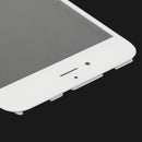 Front Screen Outer Glass Lens with Front LCD Screen Bezel Frame for iPhone 6 Plus(White)