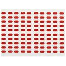 100 PCS Mainboard Waterproof Sticker Water Sensitive Adhesive for iPhone 6 Plus