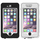 Waterproof Dustproof Shockproof Crushproof Protective Case with Holder for iPhone 6 & 6S(White)