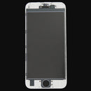 Front Screen Outer Glass Lens with Front LCD Screen Bezel Frame for iPhone 6s(White)