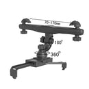 360 Degree Rotation Universal Car Mount Bracket Back Car Seat Holder, For iPad Air / New iPad / iPad 4 / iPad mini 1 / 2 / 3 / P3200 / T3100 / P5200 / 7-10 inch Tablet PC(Black)
