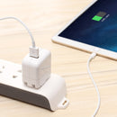 2.1A USB Power Adapter Travel Charger, EU Plug(White)