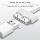 USB Data Cable for New iPad (iPad 3) / iPad 2/ iPad, iPhone 4 & 4S, iPhone 3GS/3G, iPod touch, Length: 1m (Original)(White)