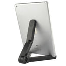 Piega Portatile Stand, Fold up Stand, For iPad, Galaxy, Huawei, Xiaomi, LG and Other 7 inch to 10 inch Tablet(Black)