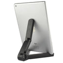 Piega Portatile Stand, Fold up Stand, For iPad, Galaxy, Huawei, Xiaomi, LG and Other 7 inch to 10 inch Tablet(Black)