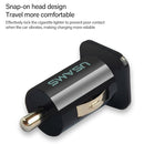 High Performance 2.1A + 1A Dual USB Port Car Charger for iPad Air 2 & Air & 4, iPhone 6 & 6 Plus & 5C & 5S & 4 & 4S, iPod touch, Galaxy Tablet / Note Series and Other Mobile Phone, Navigators(White)