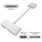 Digital AV HDMI Adapter to HDTV For New iPad (iPad 3) / iPad 2 / iPad / iPhone 4 & 4S / iPod Touch 4(White)