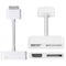 Digital AV HDMI Adapter to HDTV For New iPad (iPad 3) / iPad 2 / iPad / iPhone 4 & 4S / iPod Touch 4(White)