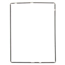 LCD Frame Front Housing Bezel Frame with Adhesive Sticker for iPad 2(Black)