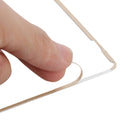 LCD Frame Front Housing Bezel Frame with Adhesive Sticker for iPad 2(White)