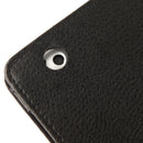 High Quality Litchi Texture Folding Leather with Sleep / Wake-up & Holder Function for iPad 2 / iPad 3 / iPad 4 (Black)