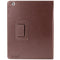 High Quality Litchi Texture Folding Leather with Sleep / Wake-up & Holder Function for iPad 2 / iPad 3 / iPad 4(Coffee)