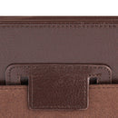 High Quality Litchi Texture Folding Leather with Sleep / Wake-up & Holder Function for iPad 2 / iPad 3 / iPad 4(Coffee)