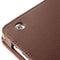 High Quality Litchi Texture Folding Leather with Sleep / Wake-up & Holder Function for iPad 2 / iPad 3 / iPad 4(Coffee)