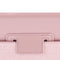 High Quality Litchi Texture Folding Leather with Sleep / Wake-up & Holder Function for iPad 2 / iPad 3 / iPad 4(Pink)