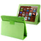 High Quality Litchi Texture Folding Leather with Sleep / Wake-up & Holder Function for iPad 2 / iPad 3 / iPad 4 (Green)