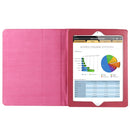 High Quality Litchi Texture Folding Leather with Sleep / Wake-up & Holder Function for iPad 2 / iPad 3 / iPad 4(Magenta)
