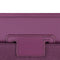 High Quality Litchi Texture Folding Leather with Sleep / Wake-up & Holder Function for iPad 2 / iPad 3 / iPad 4 (Purple)
