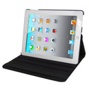 360 Degree Rotatable Leather Case with Sleep / Wake-up Function & Holder for New iPad (iPad 3)(Black)