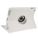 360 Degree Rotatable Leather Case with Sleep / Wake-up Function & Holder for New iPad (iPad 3)(White)