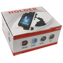 2 in 1 (Air Conditioning Vent Holder + Car Holder) for iPad, iPad mini, other Tab(Black)