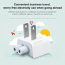 Travel Power Adapter Charger, EU Plug(White)