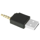 USB Data Dock Charger Adapter, For iPod shuffle 3rd / 2nd, Length: 4.6cm(Black)