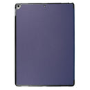 Custer Texture Horizontal Flip Smart Leather Case with 3-folding Holder & Sleep / Wake-up Function for iPad Pro 12.9 inch 2017 / 2015(Dark Blue)