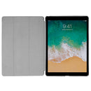 Custer Texture Horizontal Flip Smart Leather Case with 3-folding Holder & Sleep / Wake-up Function for iPad Pro 12.9 inch 2017 / 2015(Dark Blue)