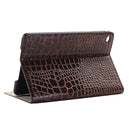 Crocodile Texture Horizontal Flip Leather Case with Holder & Card Slots & Wallet for iPad Pro 12.9 inch(Brown)