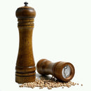 8 inch Length Classical Wooden Pepper Spice Salt Mill Grinder Muller
