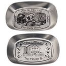 Stainless Steel Multi-purpose Tray Fruit Bowl Dessert Plate (Random Delivery)