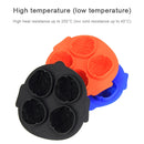 Silicone Brain Freeze Shaped Ice Cube Tray (Random Color Delivery)