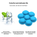 Smile Pattern Silicon Ice Cube Tray Ice Mold, Random Color Delivery