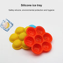 Smile Pattern Silicon Ice Cube Tray Ice Mold, Random Color Delivery