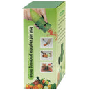 Green Veggie Twister Easy Fruit Vegetable Cutter Slicer Utensil Processing Device(Green)