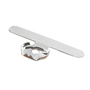 5 PCS Creative Kitchen Multi-functional Health Plane Garlic Apparatus Stainless Steel Tool(Grey)