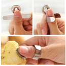 5 PCS Creative Kitchen Multi-functional Health Plane Garlic Apparatus Stainless Steel Tool(Grey)