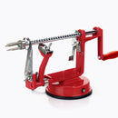 3 in 1 Multi-functional Fruit Peeling Slicing Stoning Peeler Machine(Red)
